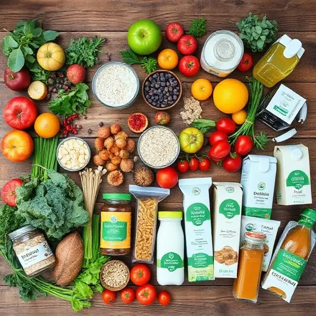 list of organic food