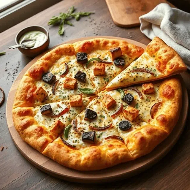 paneer tandoori pizza